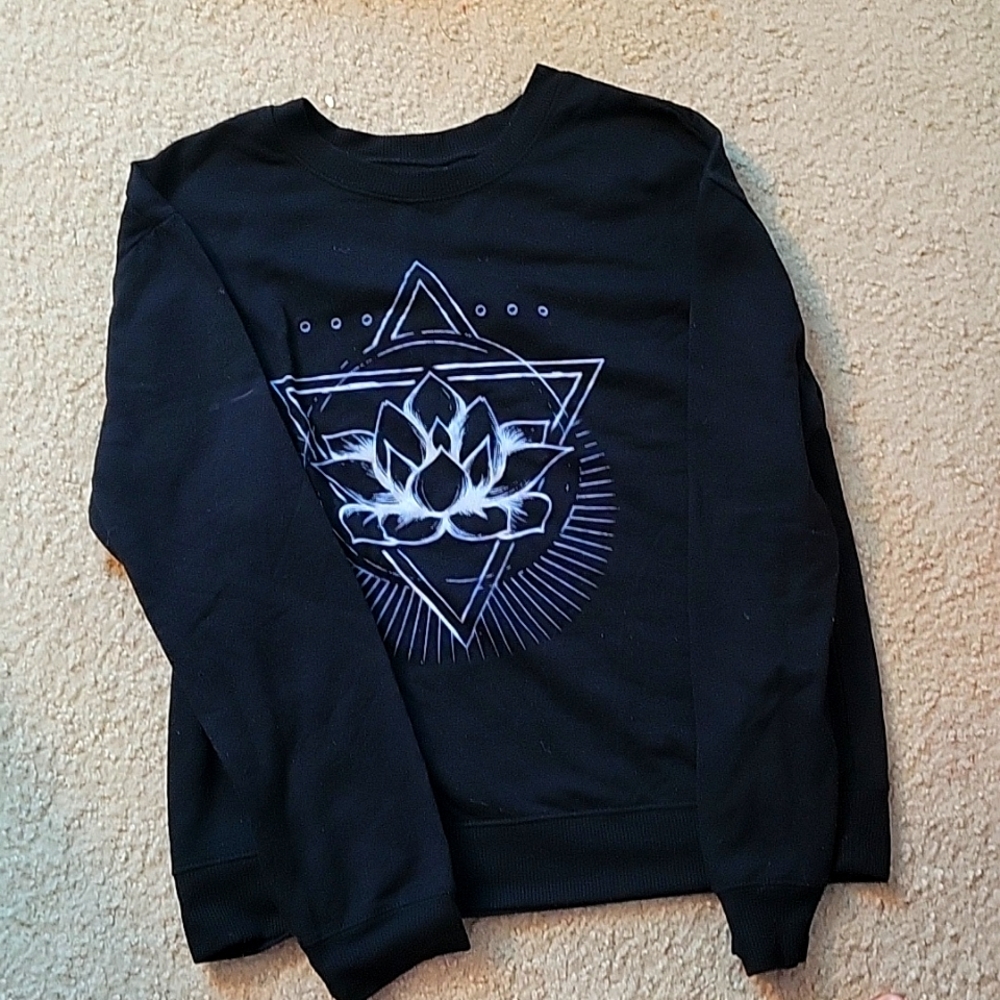 Black create your own calm sweatshirt
